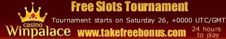 Free Slots Tournaments at Winpalace Casino