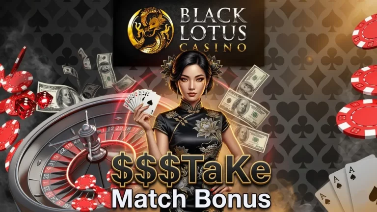 40 Free Spins at Black Lotus Casino / May 2026