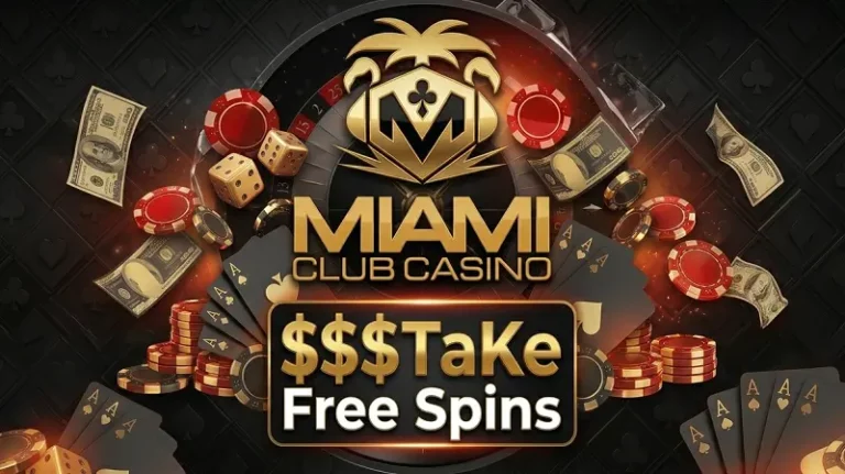 50 Free Spins at Miami Club Casino / May 2026